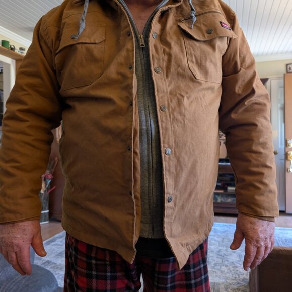 Wrangler Workwear Mens Barn Coat Hooded. 2xl - Picture 1 of 7